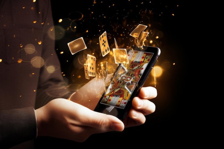 Ilustrasi tips keamanan digital dan tanggung jawab bermain di platform online